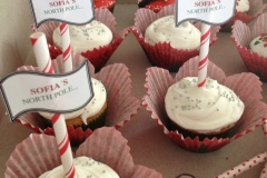 christmas cupcakes north pole