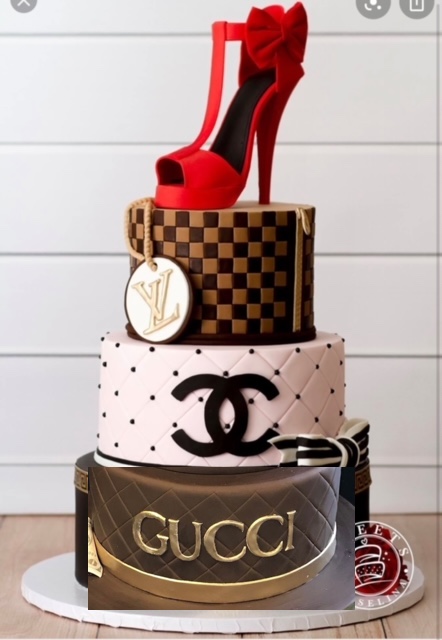 GUCCI -LV -CHANEL CAKE – Pao's cakes