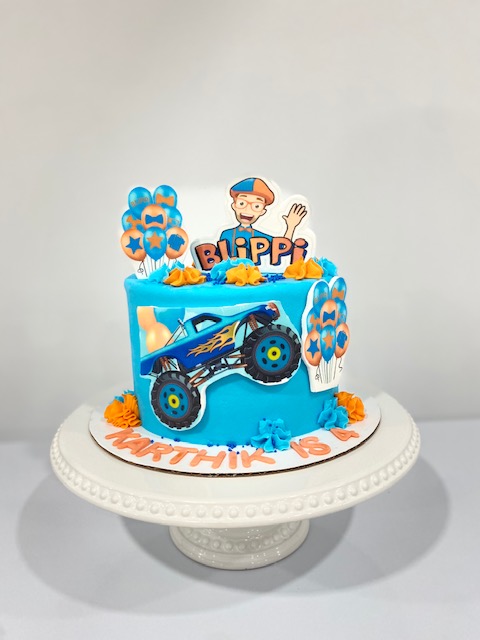 Truck cake for kiddo's 2nd Birthday! Vanilla Cake with Chocolate Swiss  Meringue, Ganache drip, and cookie crumb for dirt! : r/cakedecorating