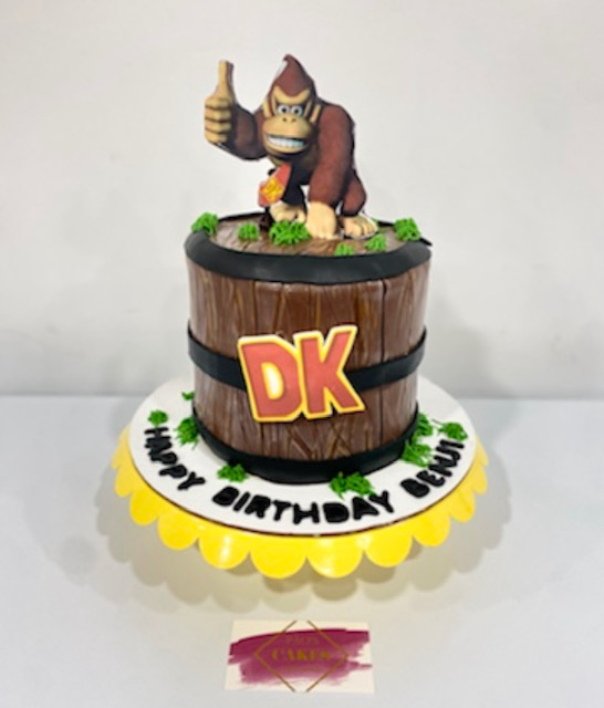 How to make Donkey cartoon,cake topper and birthday cakeDdesign  by#vkcakemakers - YouTube
